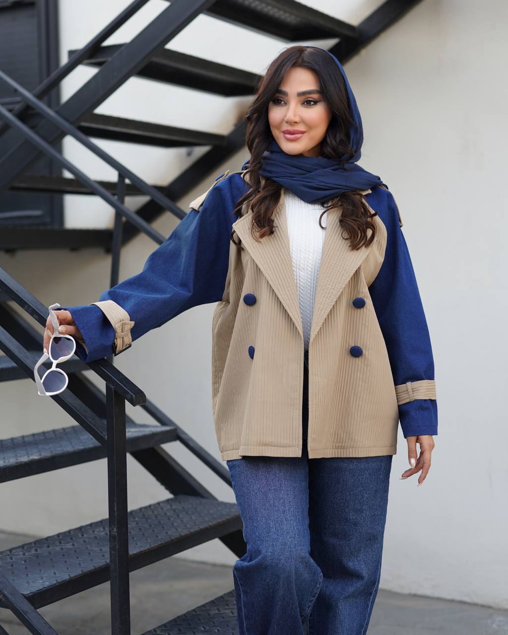 بارانی آستردار زنانه مدونا