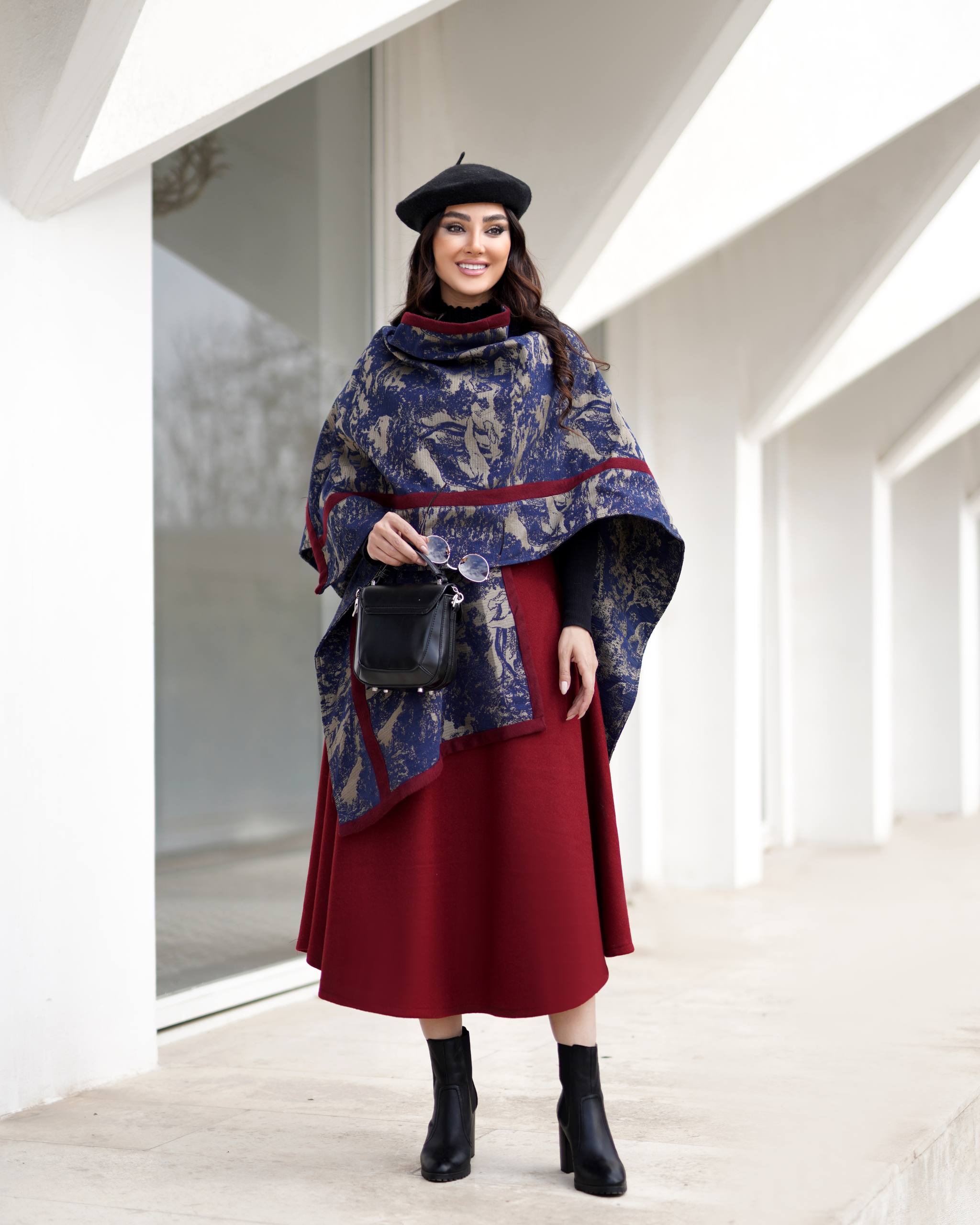 پانچ دامن نینا کد 6044