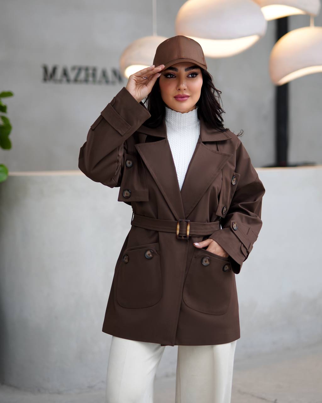 بارانی باتن کد 6022