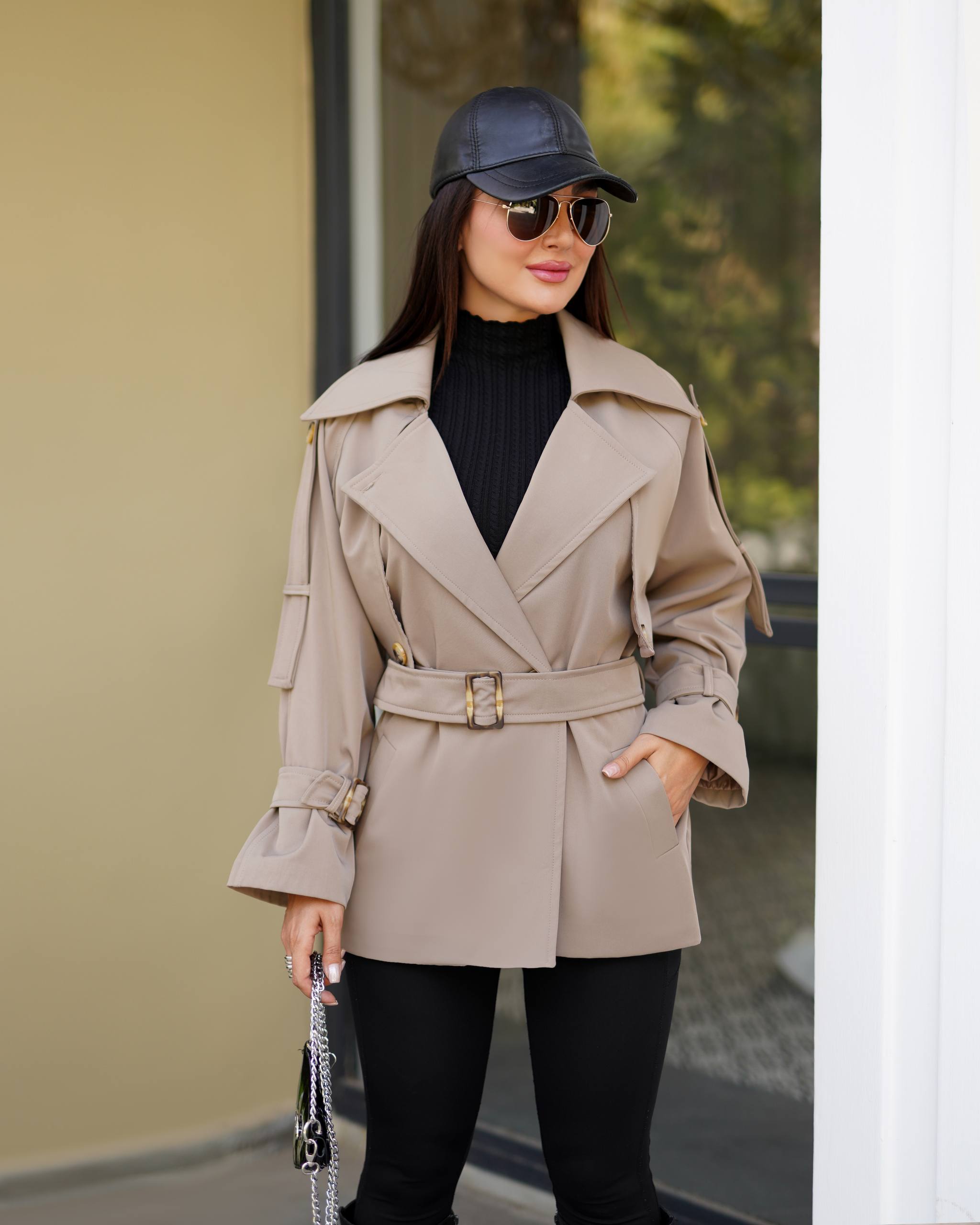 ترنچ کت عروسکی کد 6028